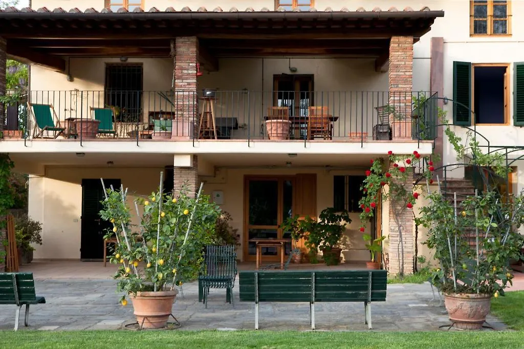 Çiftlik konaklama Le Mandrie Di Ripalta Villa Montespertoli İtalya